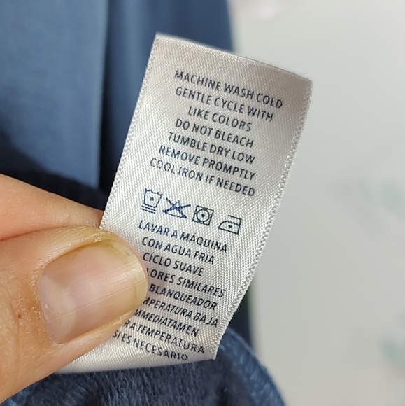 Splendid Blue Ombre Sweatshirt XL - Picture 6 of 9